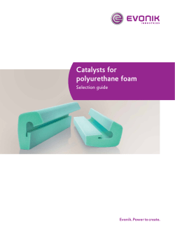 Catalysts for polyurethane foam