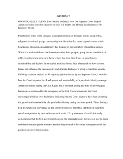 How the Supreme Court Shaped American Indian Panethnic Identity