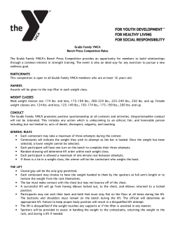 Grubb Family YMCA Grubb Family YMCA Bench Press Bench Press