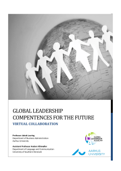 global leadership compentences for the future