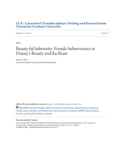 Beauty-ful Inferiority - Scholarship @ Claremont