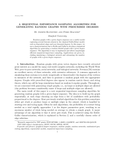 A SEQUENTIAL IMPORTANCE SAMPLING ALGORITHM FOR