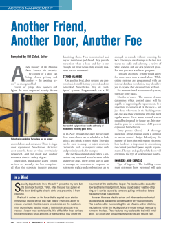 Another Friend, Another Door, Another Foe