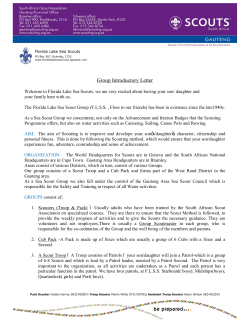 Group Introductory Letter