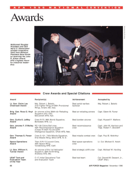 Awards - Air Force Magazine