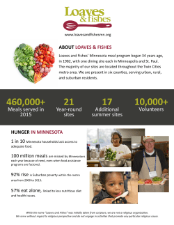 Additional summer sites Year-round sites Meals served in 2015