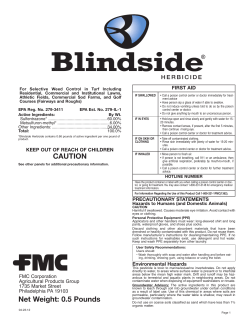 Blindside Herbicide 04-23