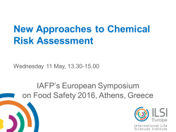 Introduction to Chemicals in Food