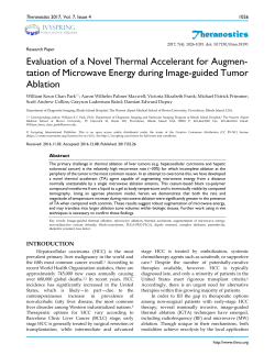 tation of Microwave Energy during Image-guided