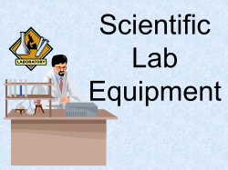 Scientific Lab Equipment