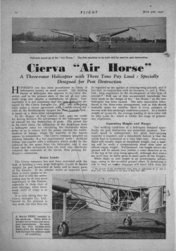 Cierva "Air Horse