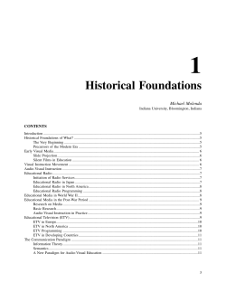 Historical Foundations