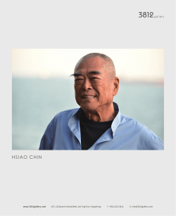 hsiao chin - hong kong`s foremost art gallery