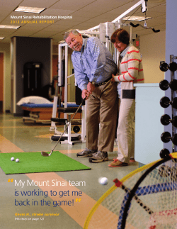 2013 ANNUAL REPORT - Saint Francis Hospital and Medical Center