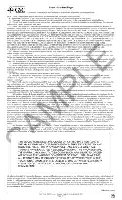 this lease agreement provides for a fixed base rent and a variable