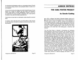 PL#15 - The Cuba Poster Project