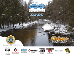 QuAliTY FiSHiNG TACKlE OF THE PROFESSiONAlS