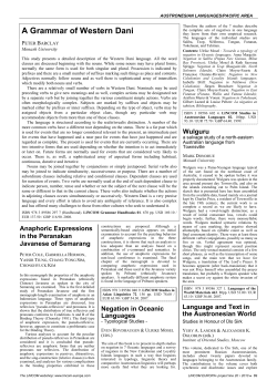 austronesian languages