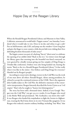 Hippie Day at the Reagan Library