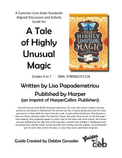 A Tale of Highly Unusual Magic