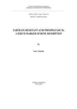 TARTRATE-RESISTANT ACID PHOSPHATASE 5b: A
