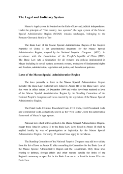 The Legal and Judiciary System