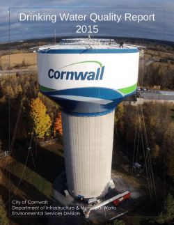 Drinking Water Quality Report 2015