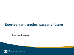 Presentation Frances Stewart