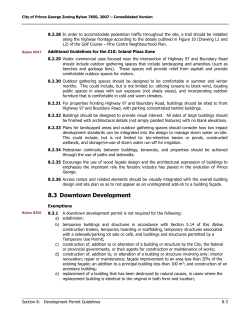 Downtown Development - City of Prince George