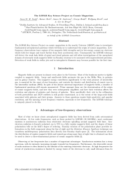 the lofar magnetism key science project