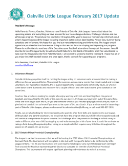 OLL February 2017 Newsletter