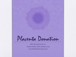 Placenta Donation