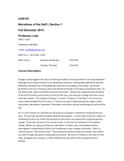 sample syllabus 2 - Oglethorpe University