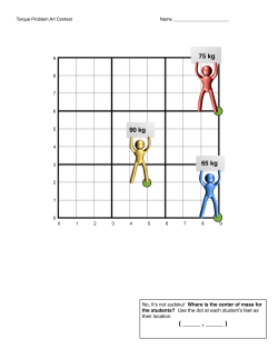 torque problem packet