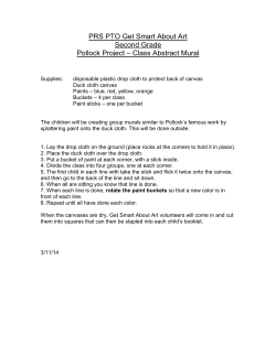 PRS PTO Get Smart About Art Second Grade Pollock Project