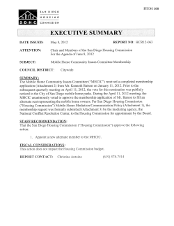 HCR12-063 - San Diego Housing Commission