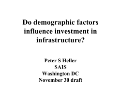 How much do demographic factors influence the demand for