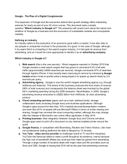 Google - Tutor2u