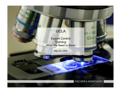Cover Page - UCLA Office of Research Administration