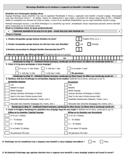 Somali - SafeRoutesData.org