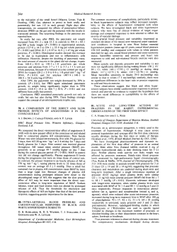 Experimental Observations of the First Dose Effect