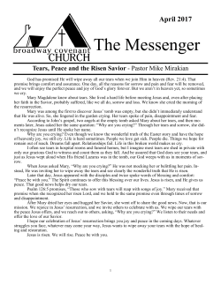 Newsletter - Broadway Covenant Church