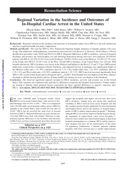 Resuscitation Science