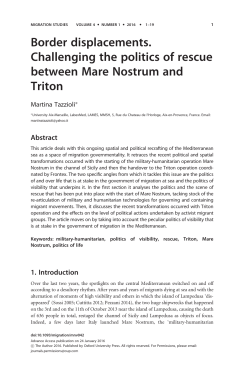 Full Text  - Migration Studies