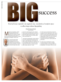 Cosmetic Surgery Times - San Pedro Productions