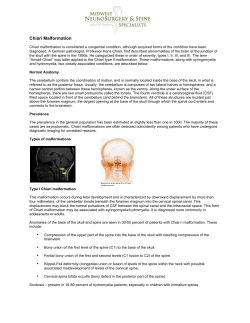 Chiari Malformation