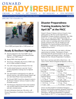 new spring 2016 newsletter