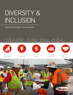 Diversity - Gilbane Building Company
