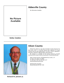 Aiken County Abbeville County No Picture Available