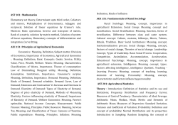 AST 101 : Mathematics Elementary set theory, Determinant upto